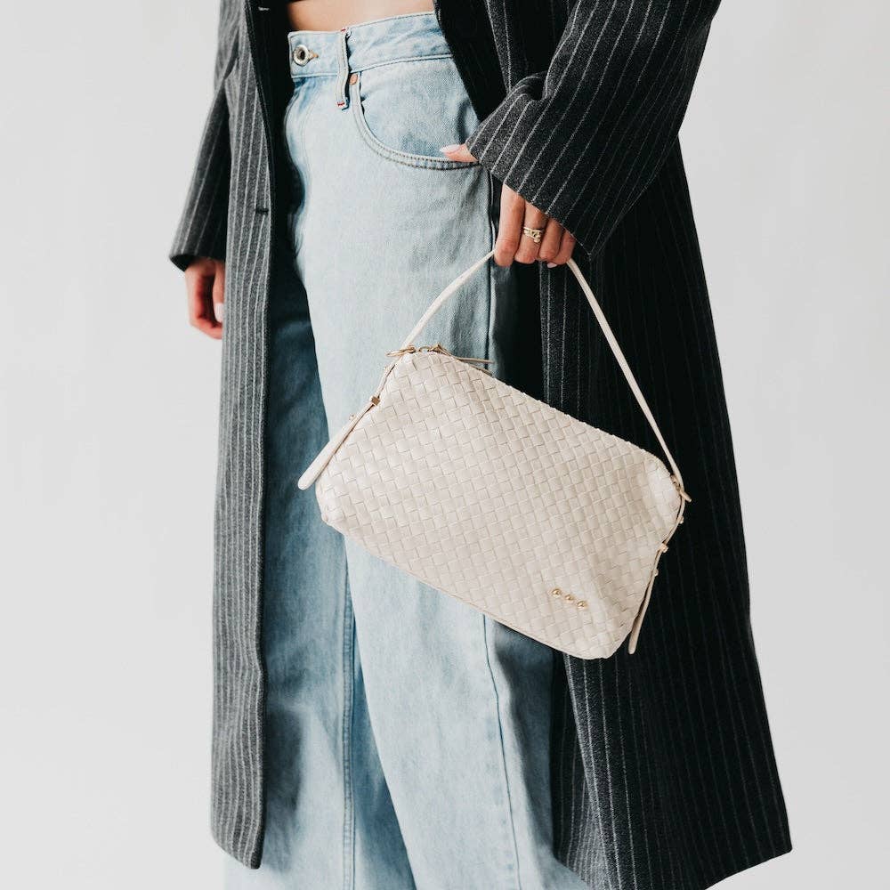 Harper Hobo Woven Shoulder Bag - Beloved Boutique 