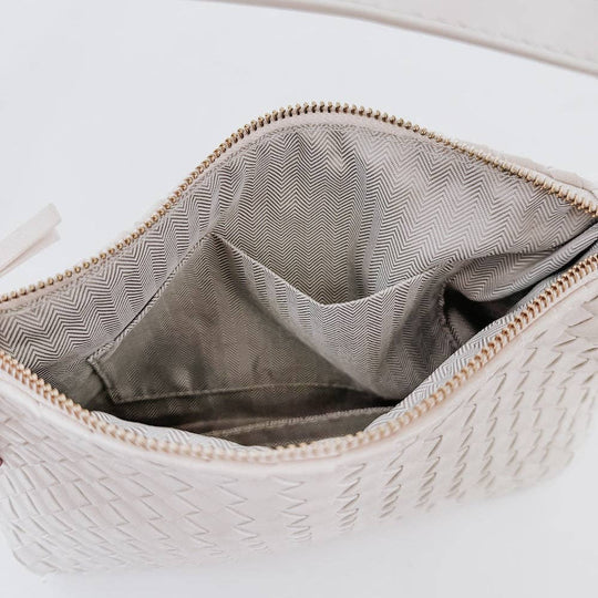 Harper Hobo Woven Shoulder Bag - Beloved Boutique 