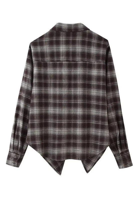 Helen Plaid Top Sundayup