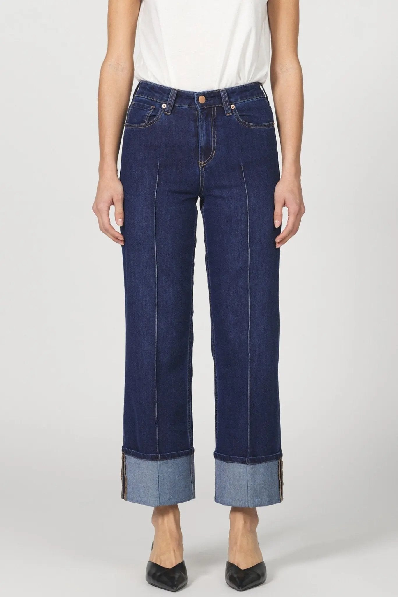 Holly Cuffed Denim - Beloved Boutique
