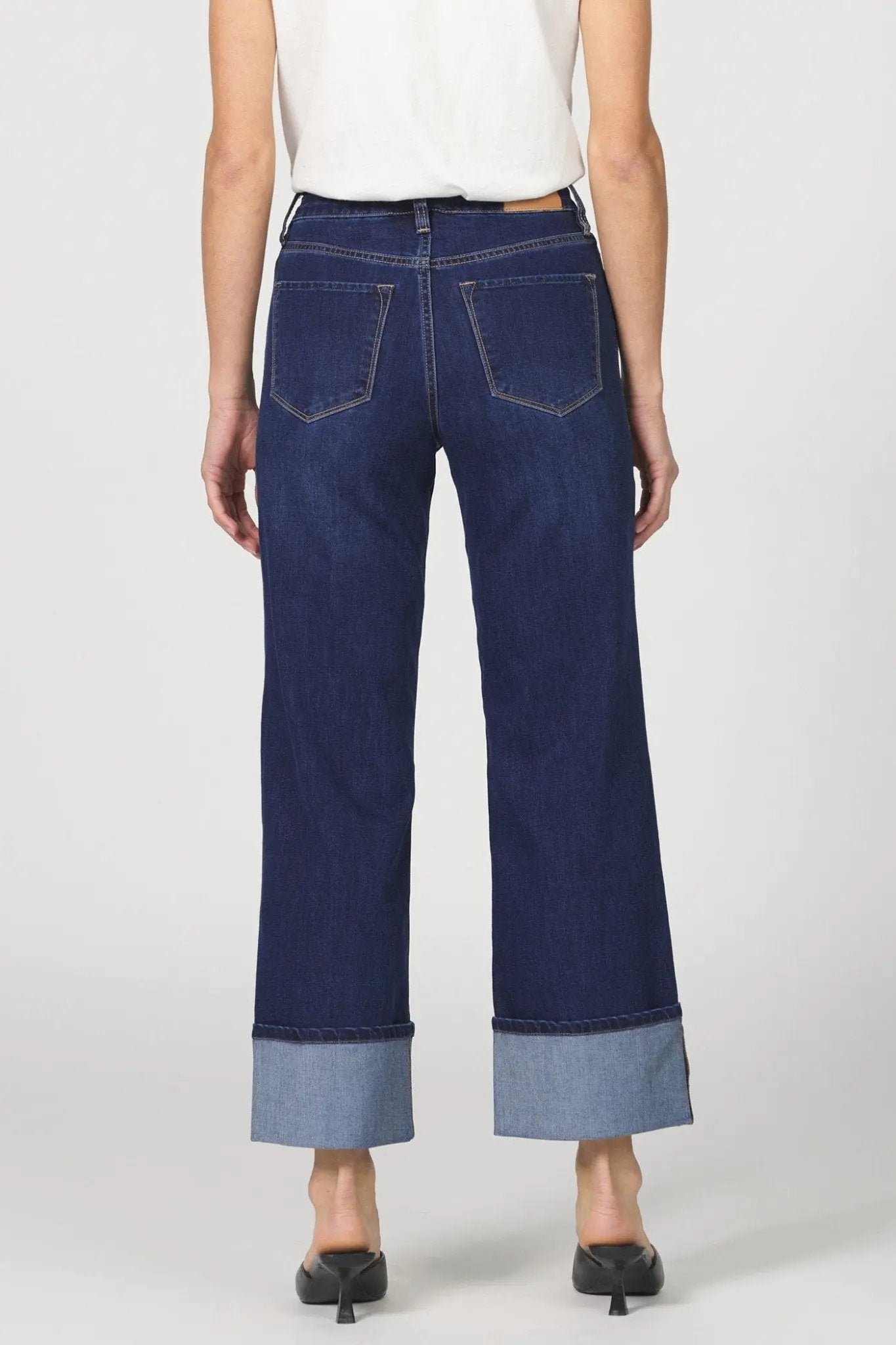 Holly Cuffed Denim - Beloved Boutique