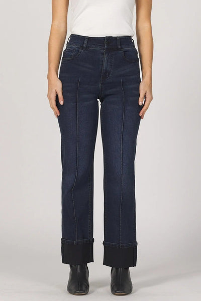Holly Cuffed Denim - Beloved Boutique