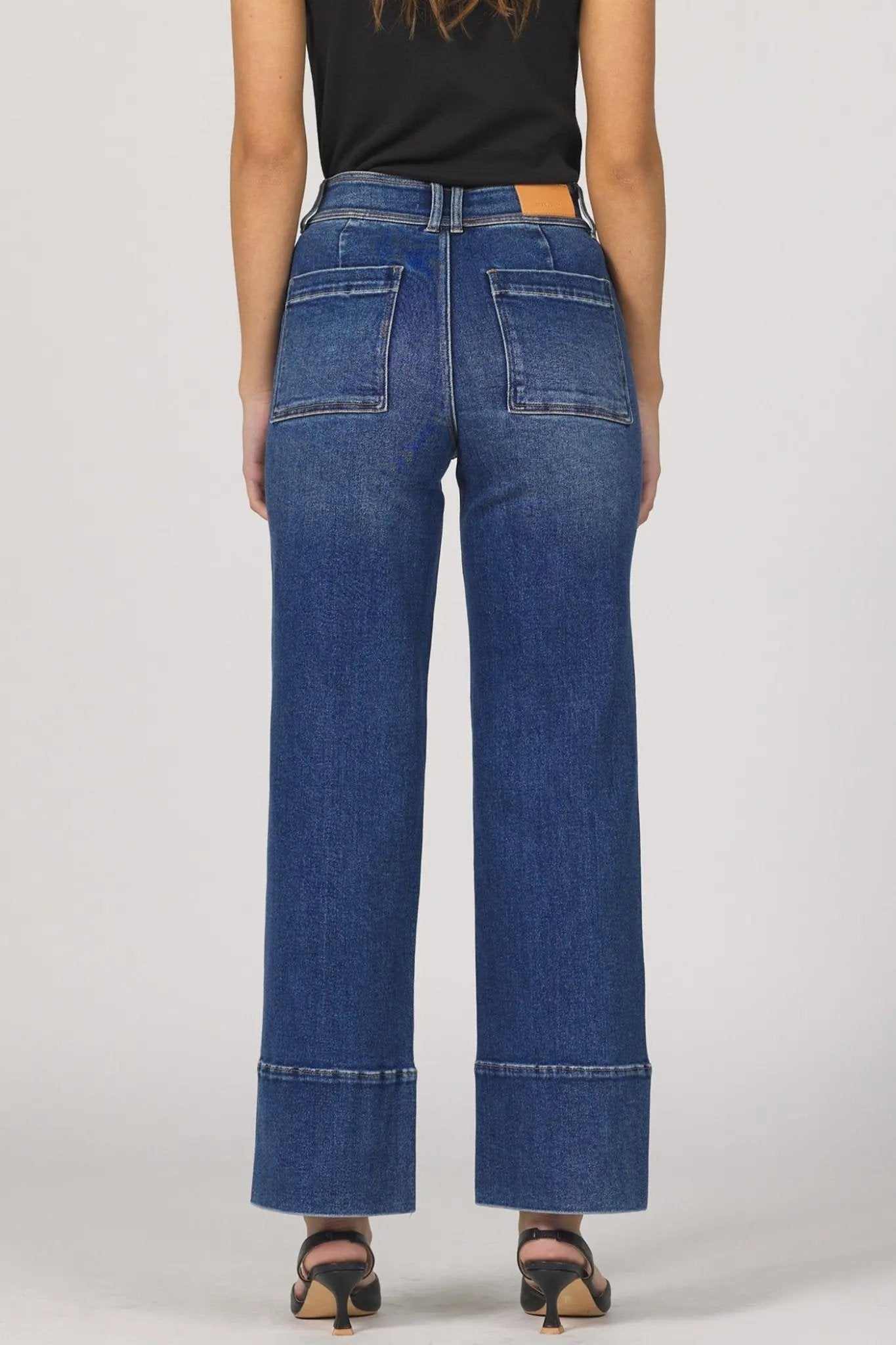 Holly Cuffed Denim - Beloved Boutique