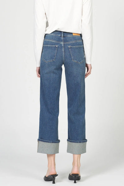 Holly Straight Cuffed Denim Dear John Denim