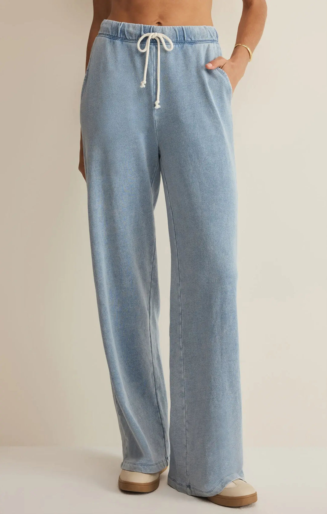 Hunter Knit Denim Pant Z Supply