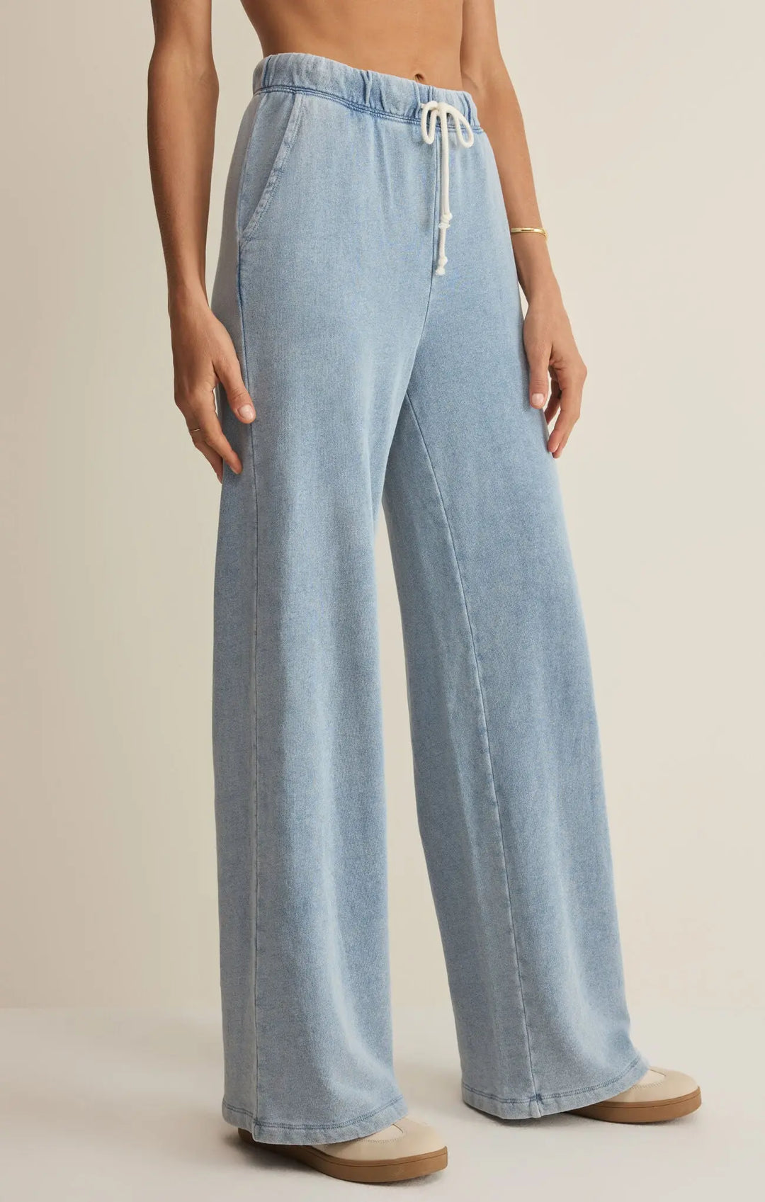 Hunter Knit Denim Pant Z Supply