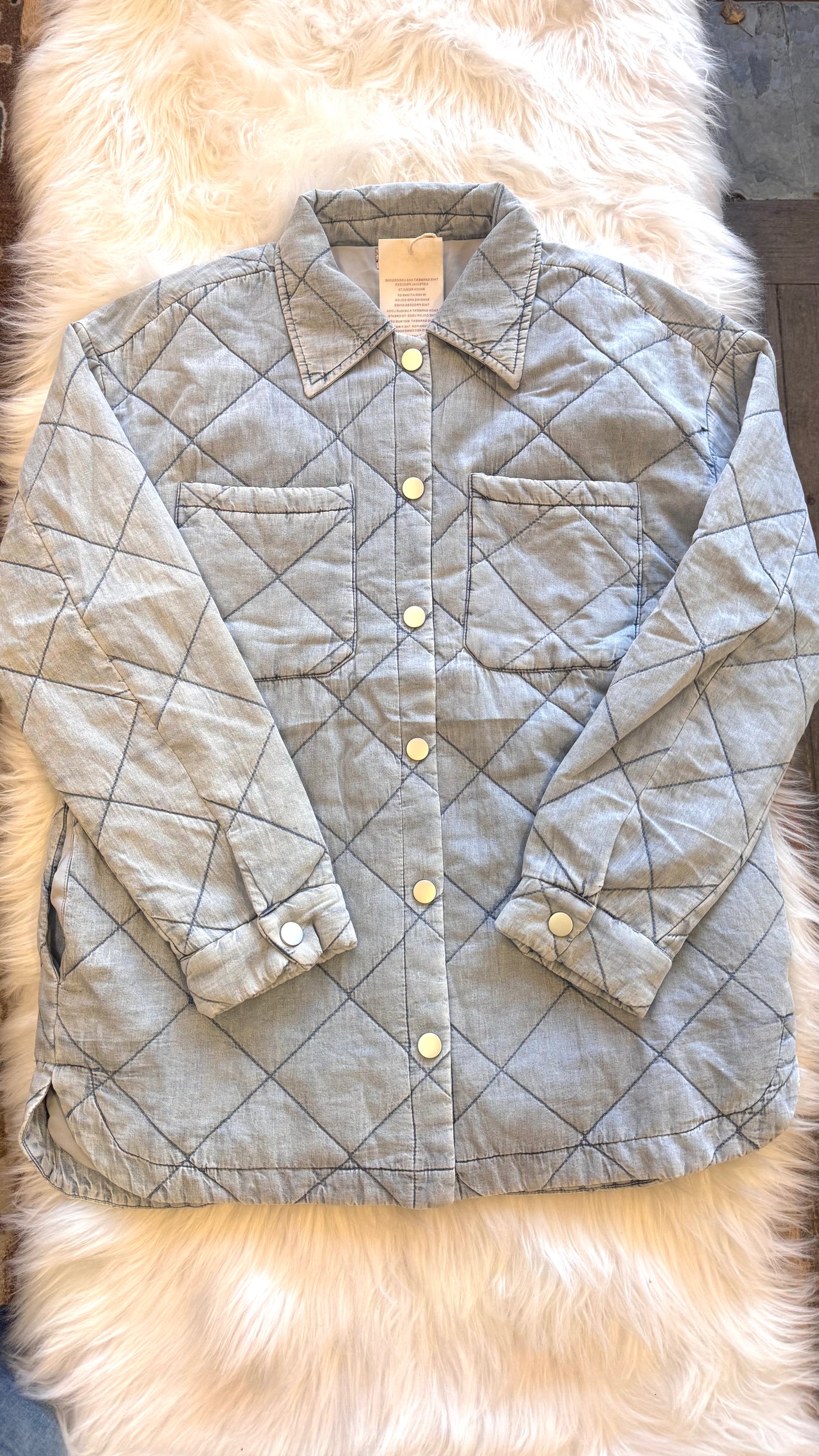 Drake Quilted Denim Jacket