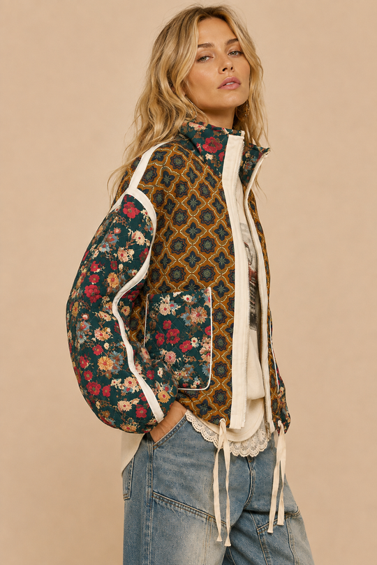 Gia Patchwork Jacket