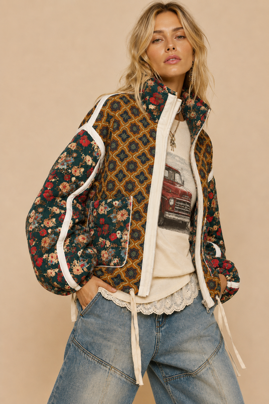 Gia Patchwork Jacket