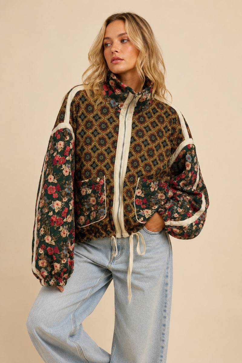 Gia Patchwork Jacket