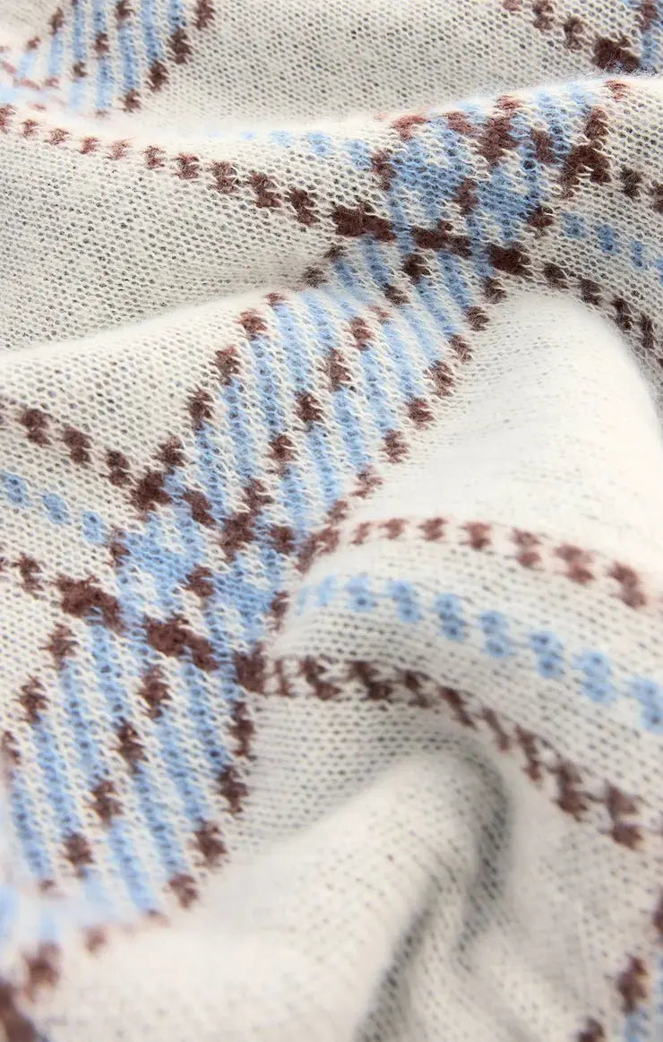 Junction Plaid Sweater - Beloved Boutique