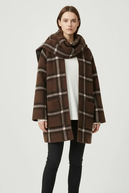 Liora Knit Coat - Beloved Boutique 