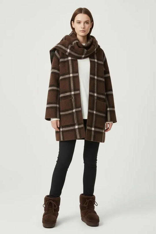 Liora Knit Coat - Beloved Boutique 