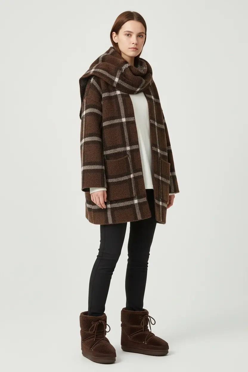 Liora Knit Coat - Beloved Boutique 
