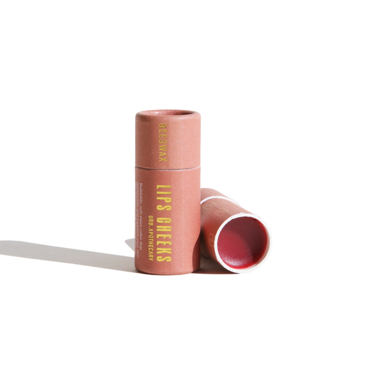 Lips Cheeks Tint - Biodegradable Tube, Beeswax - Beloved Boutique 