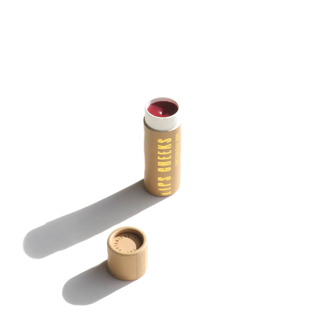Lips Cheeks Tint - Biodegradable Tube, Beeswax - Beloved Boutique 