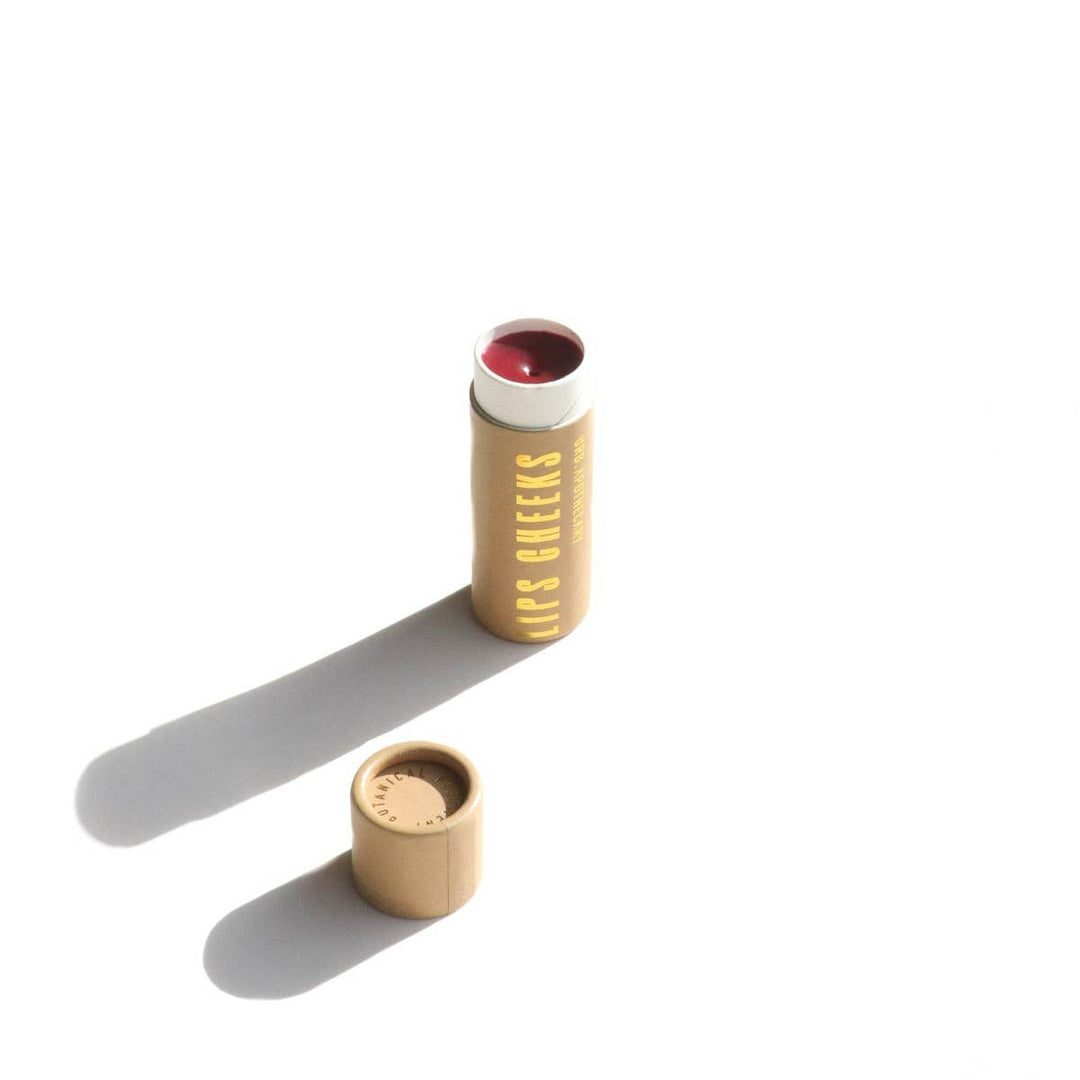 Lips Cheeks Tint - Biodegradable Tube, Vegan Wax - Beloved Boutique 