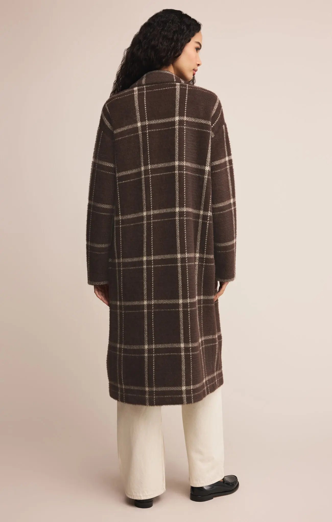 Mason Sweater Plaid Coat Z Supply