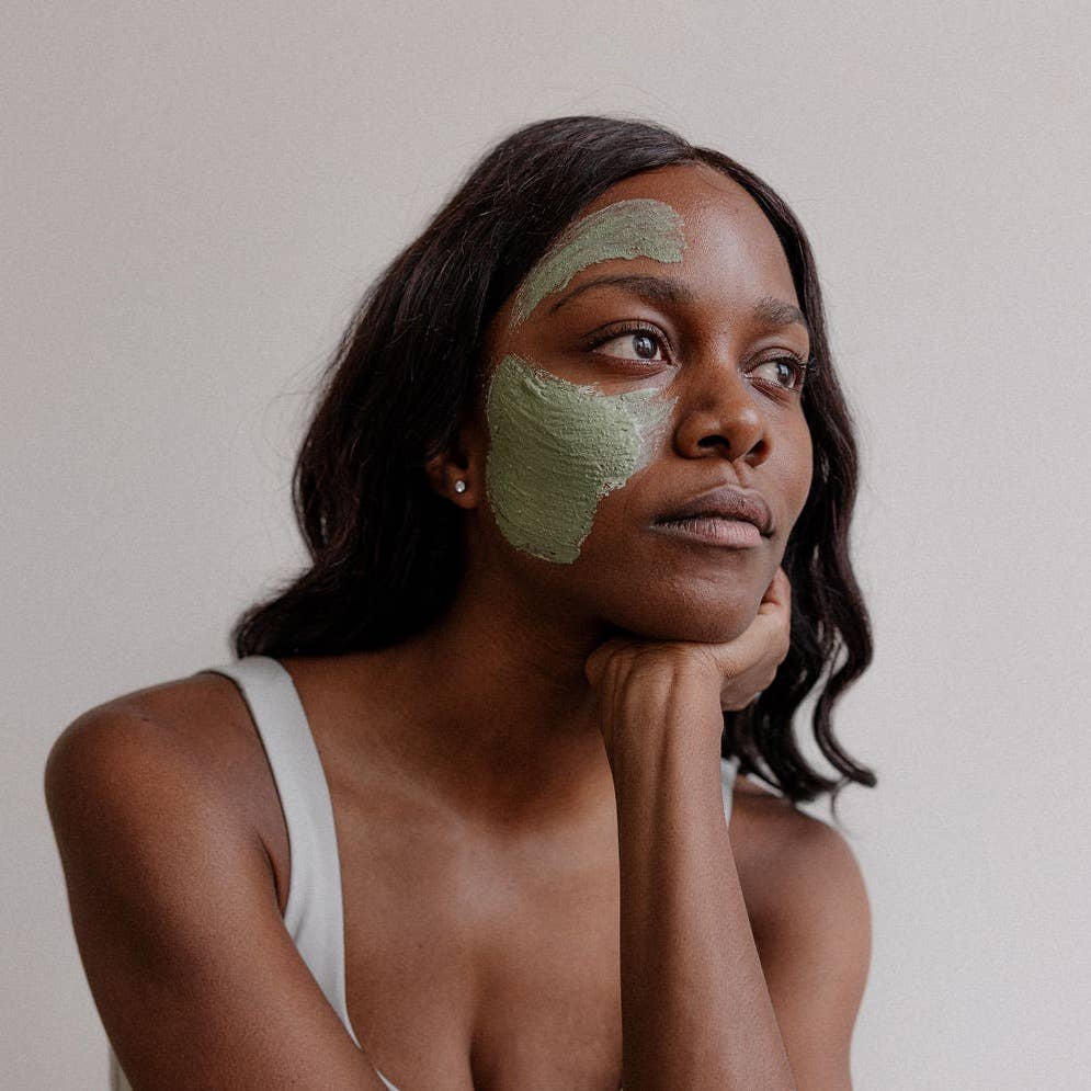 Matcha Enzyme Mask Packet - Biodegradable Packet - Beloved Boutique 