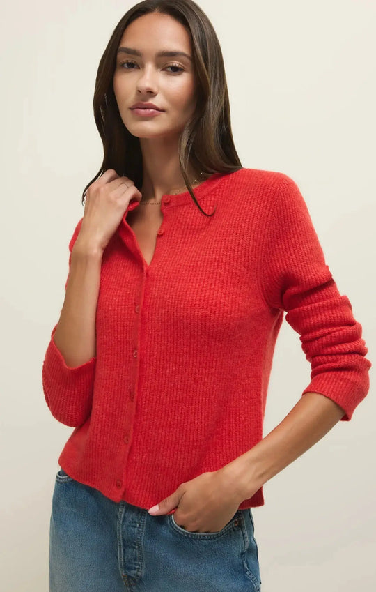 Medina Rib Cardigan Z Supply