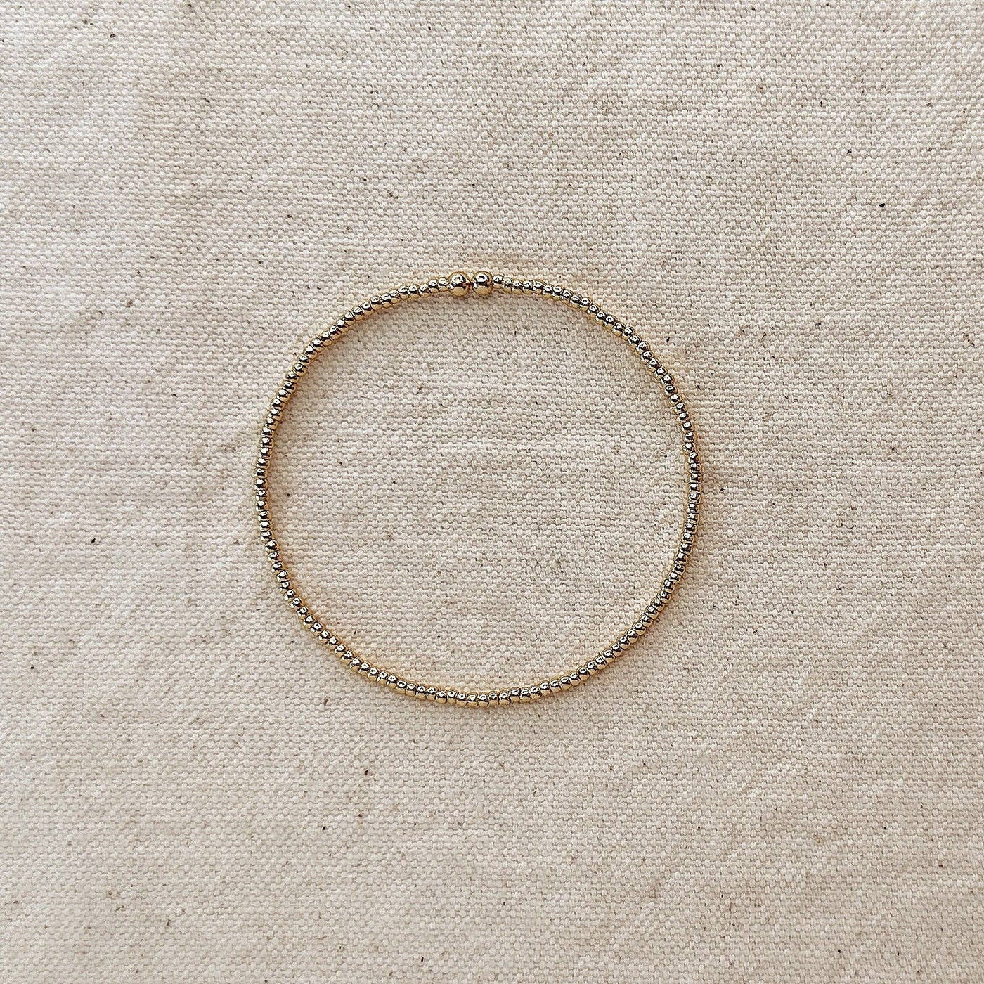 Mini Beaded Cuff Bracelet GoldFi