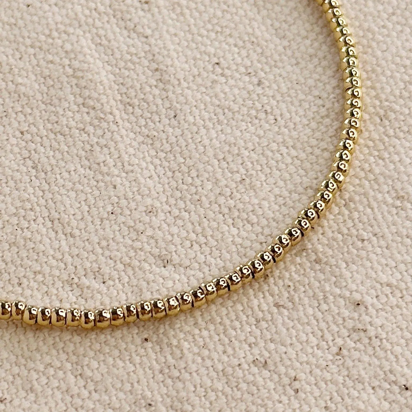 Mini Beaded Cuff Bracelet GoldFi