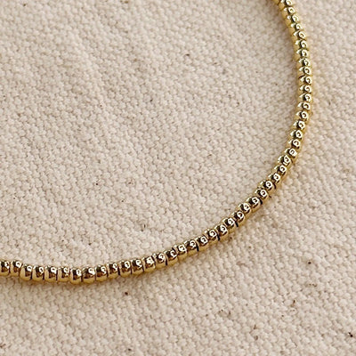 Mini Beaded Cuff Bracelet GoldFi