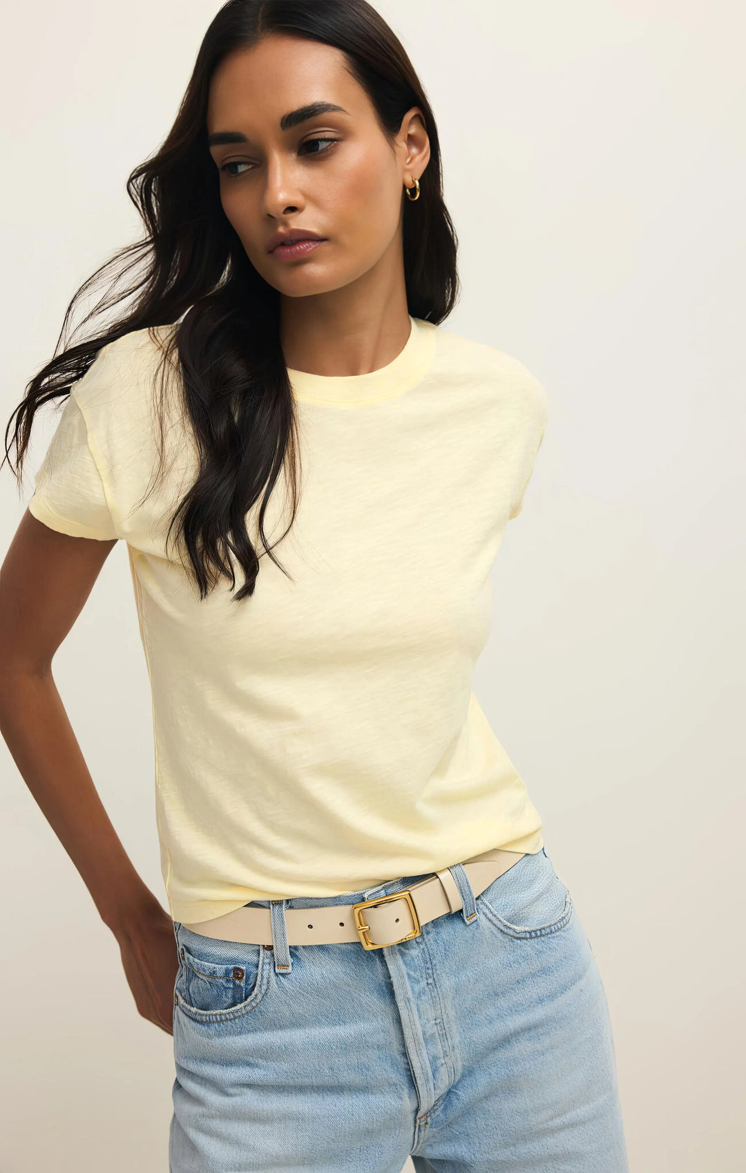 Modern Slub Tee - Beloved Boutique 