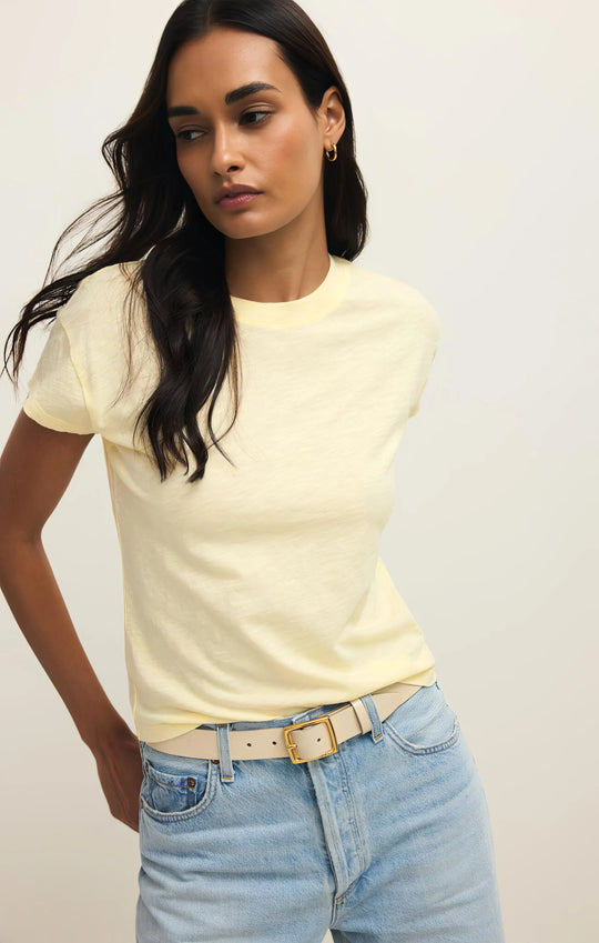 Modern Slub Tee - Beloved Boutique 