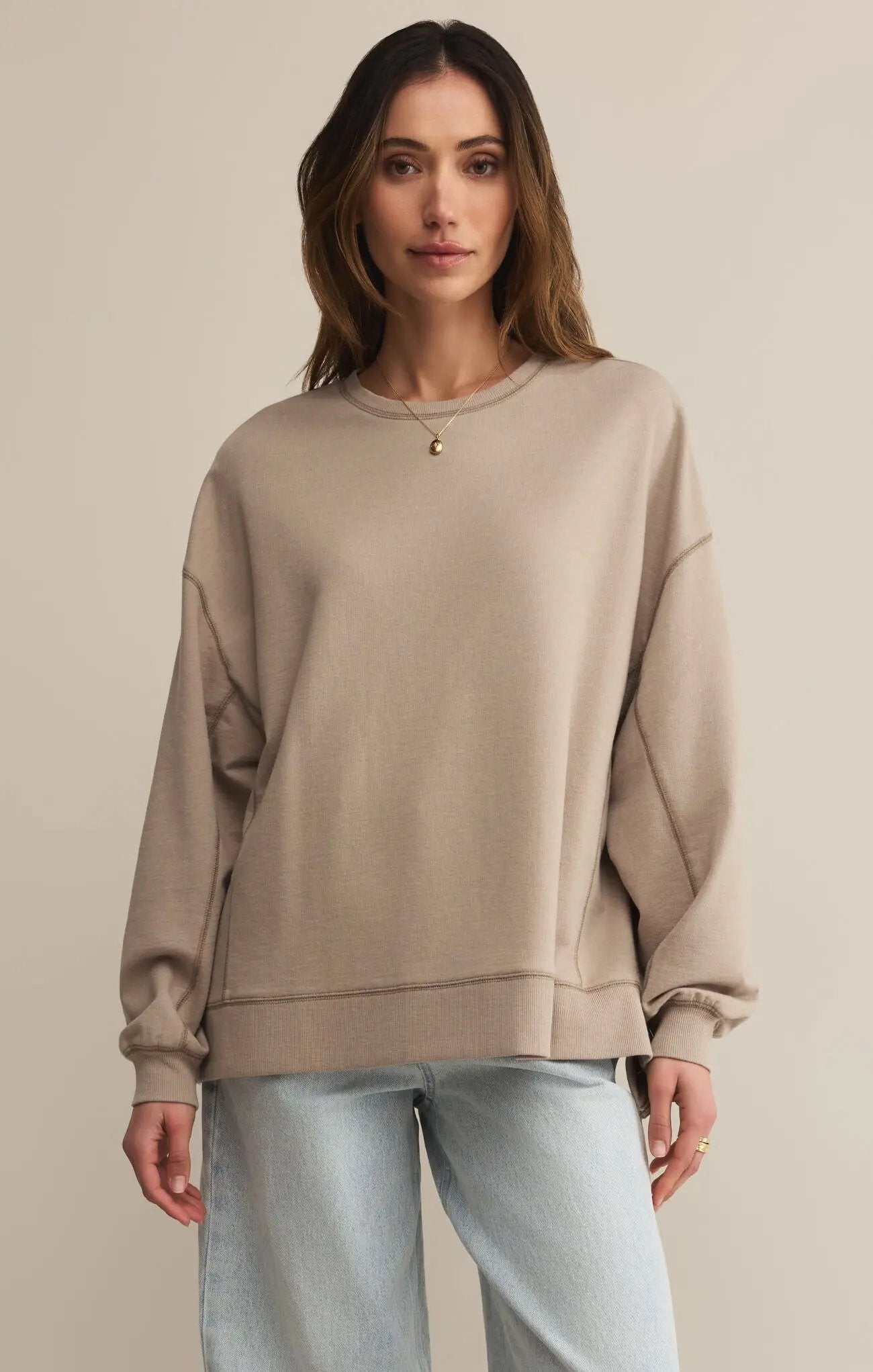 Modern Weekender Top - Beloved Boutique