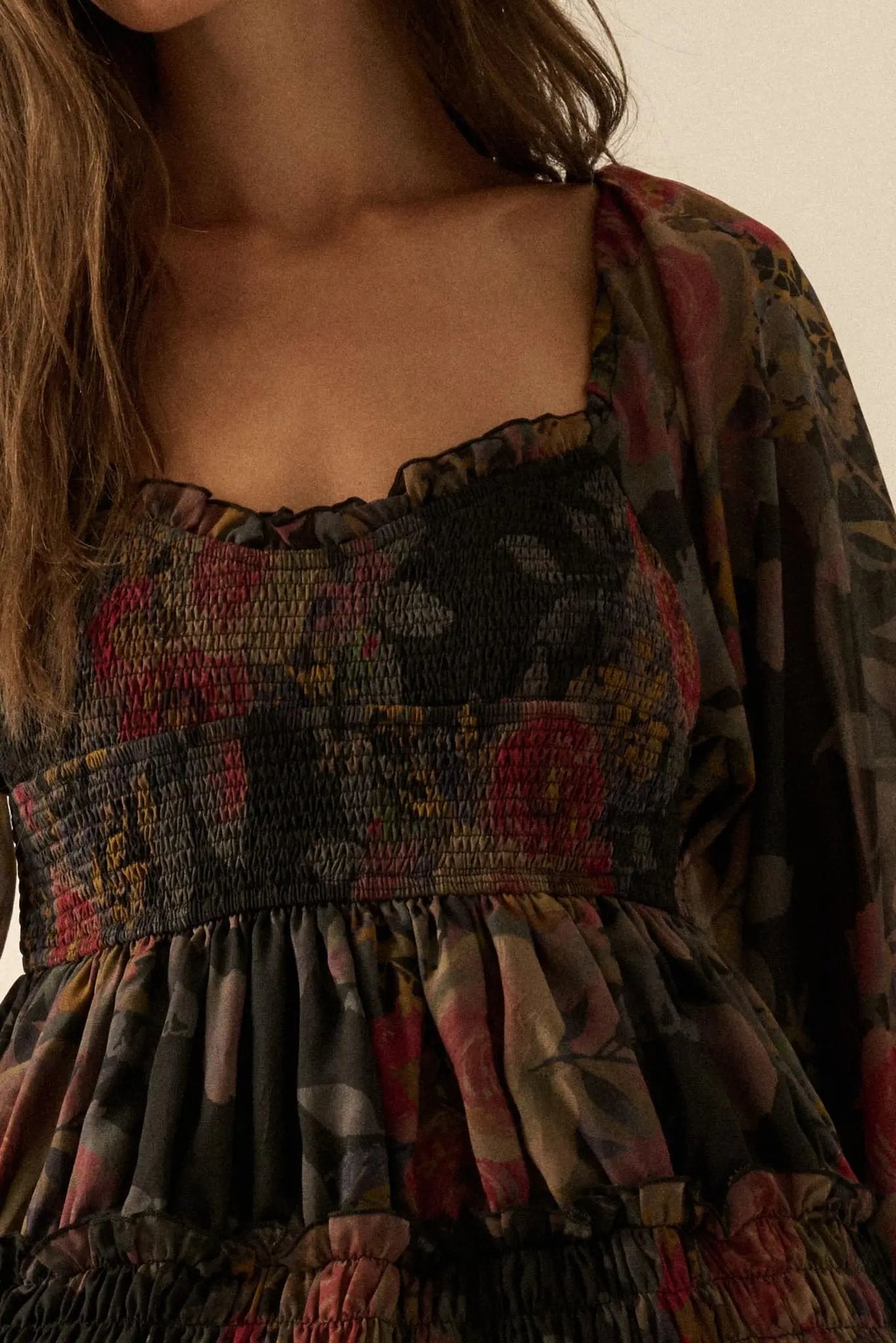 Myrtle Smocked Dress Promesa