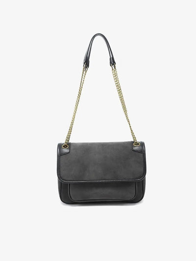M2732 Nola Convertible Suede Crossbody Bag - Beloved Boutique