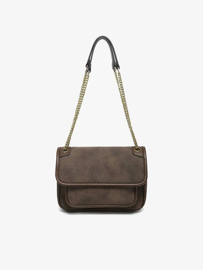 M2732 Nola Convertible Suede Crossbody Bag - Beloved Boutique