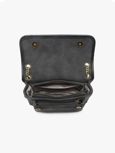 M2732 Nola Convertible Suede Crossbody Bag - Beloved Boutique