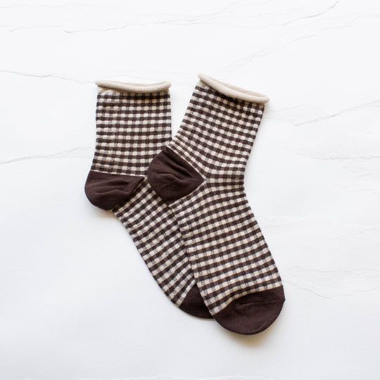 Picnic Mid Crew Socks - Beloved Boutique 