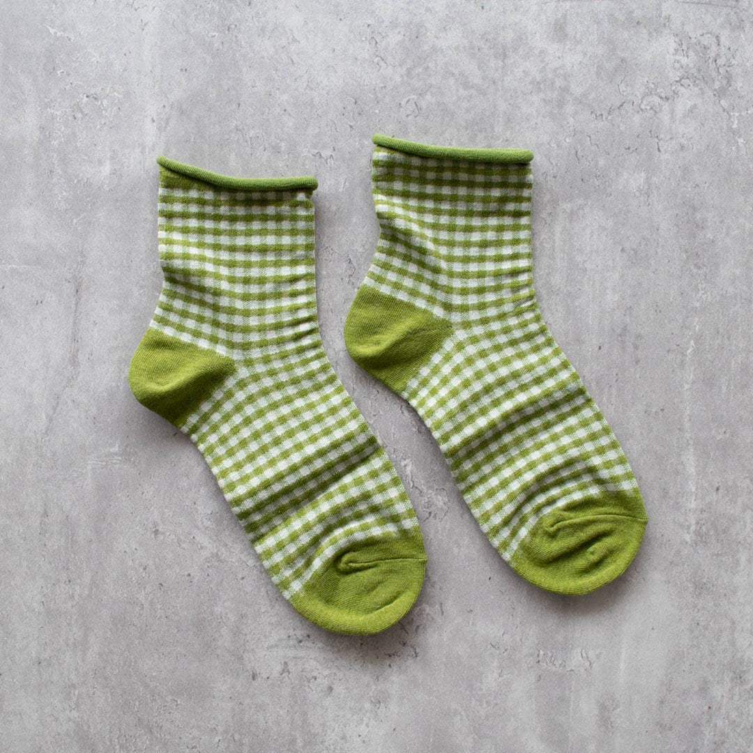 Picnic Mid Crew Socks - Beloved Boutique 
