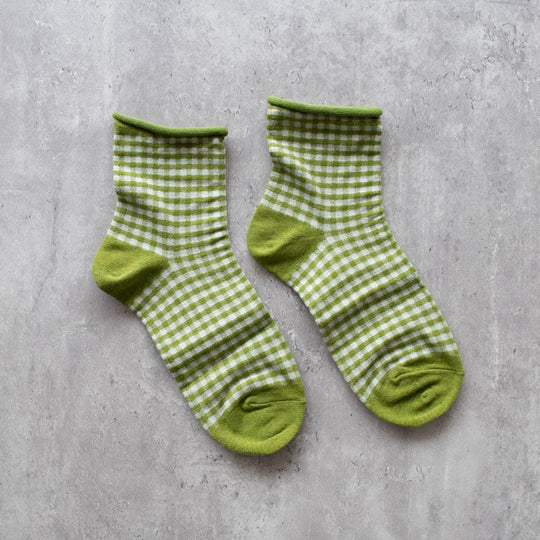 Picnic Mid Crew Socks - Beloved Boutique 