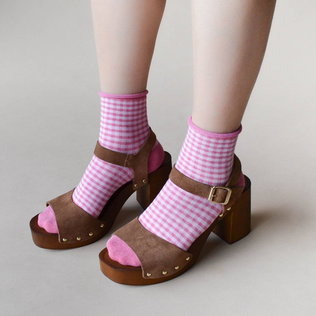 Picnic Mid Crew Socks - Beloved Boutique 