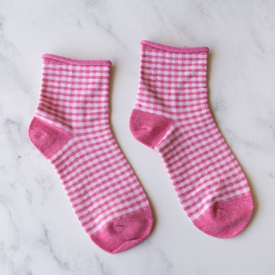 Picnic Mid Crew Socks - Beloved Boutique 