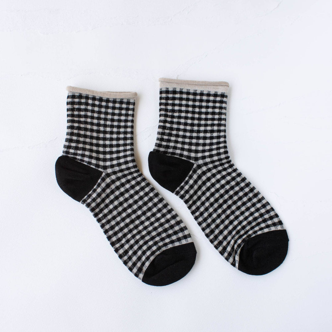 Picnic Mid Crew Socks - Beloved Boutique 