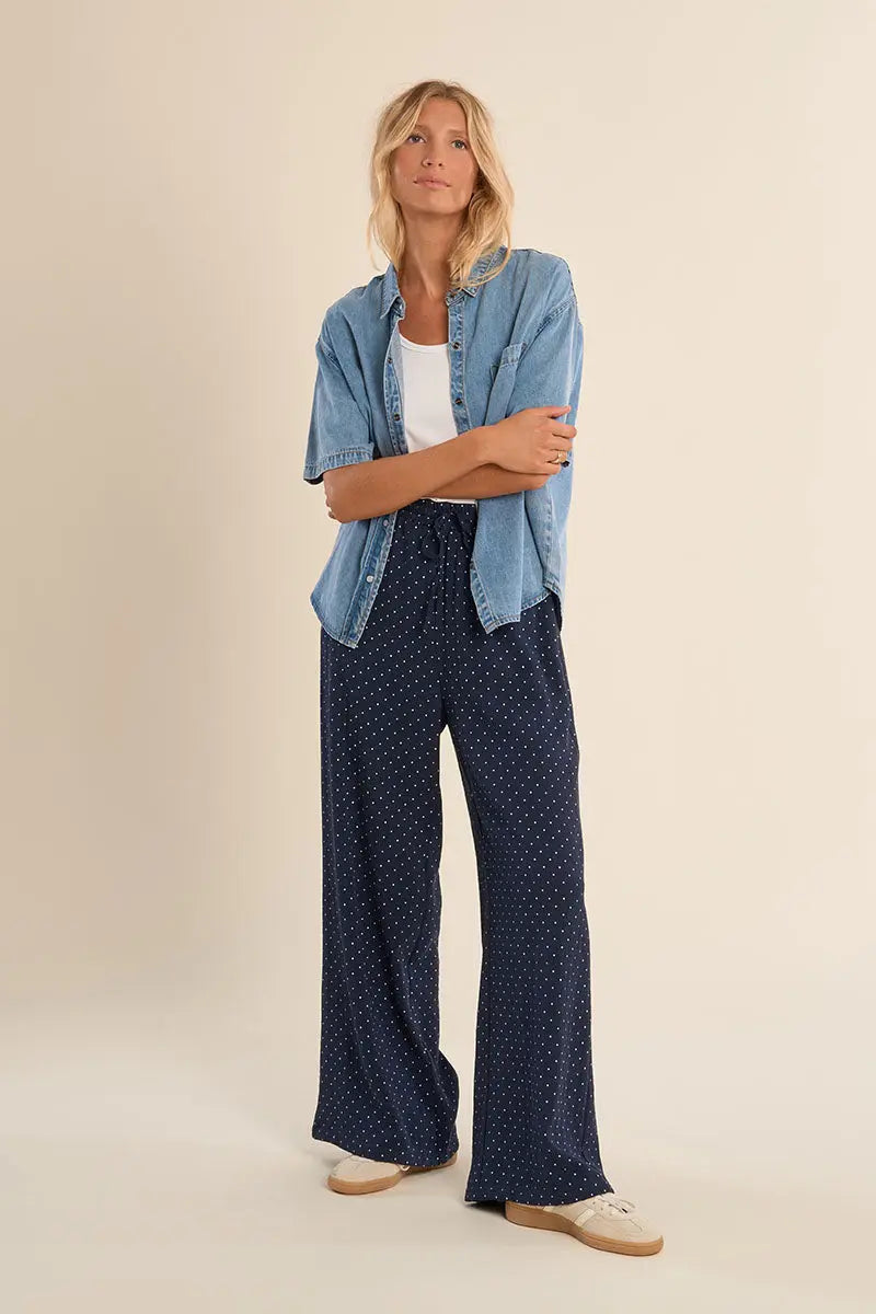 Quinn Polka Dot Pant - Beloved Boutique 