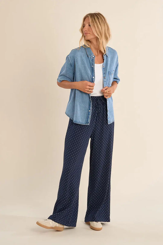 Quinn Polka Dot Pant - Beloved Boutique 