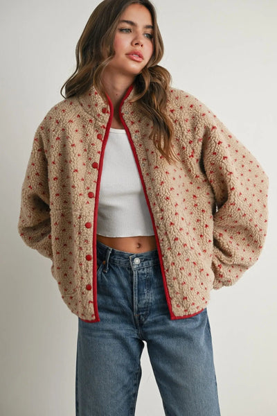 Rebel Fleece Jacket - Beloved Boutique