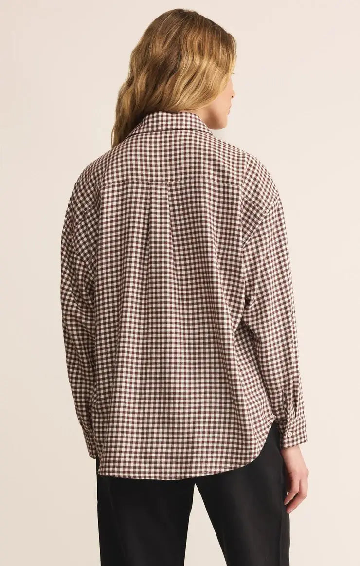 River Plaid Button Up - Beloved Boutique