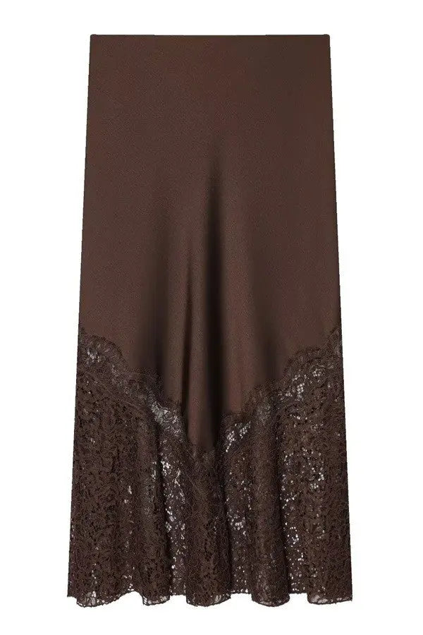 Rodeo Satin Lace Skirt Sundayup