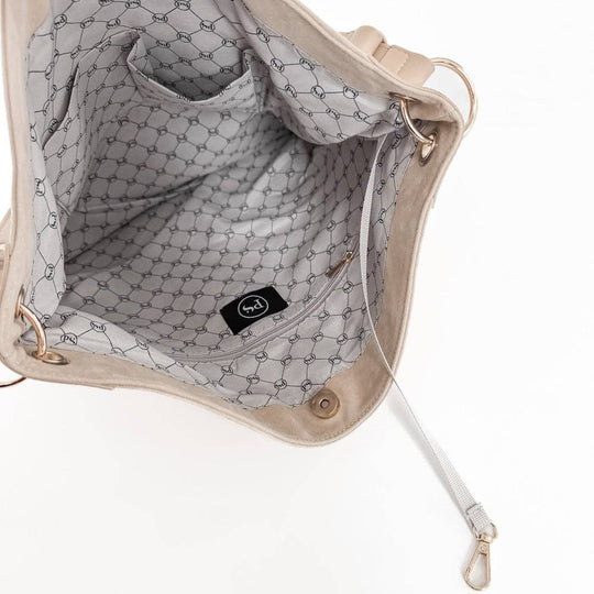 Rosalie Rivet Suede Hobo Bag - Beloved Boutique 