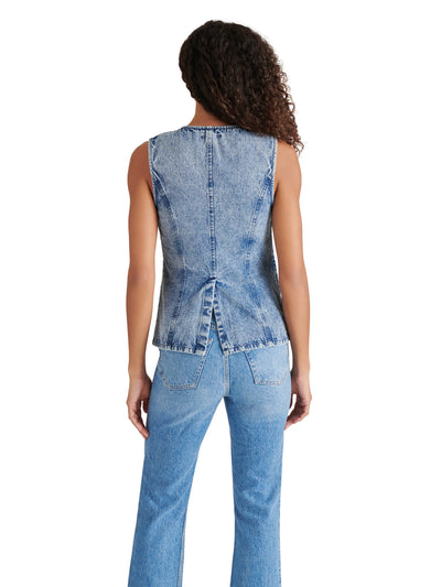Wesley Denim Vest Top Steve Madden