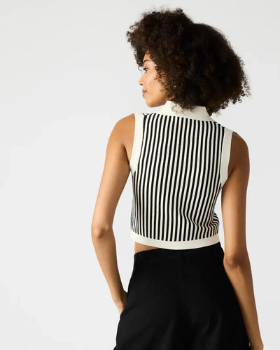 Amery Cropped Knit Sweater Vest Steve Madden