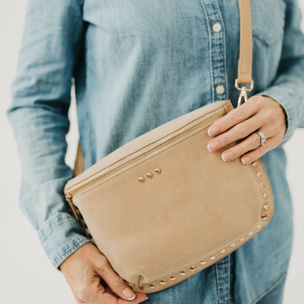 Sabrina Studded Suede Bum Bag - Beloved Boutique 