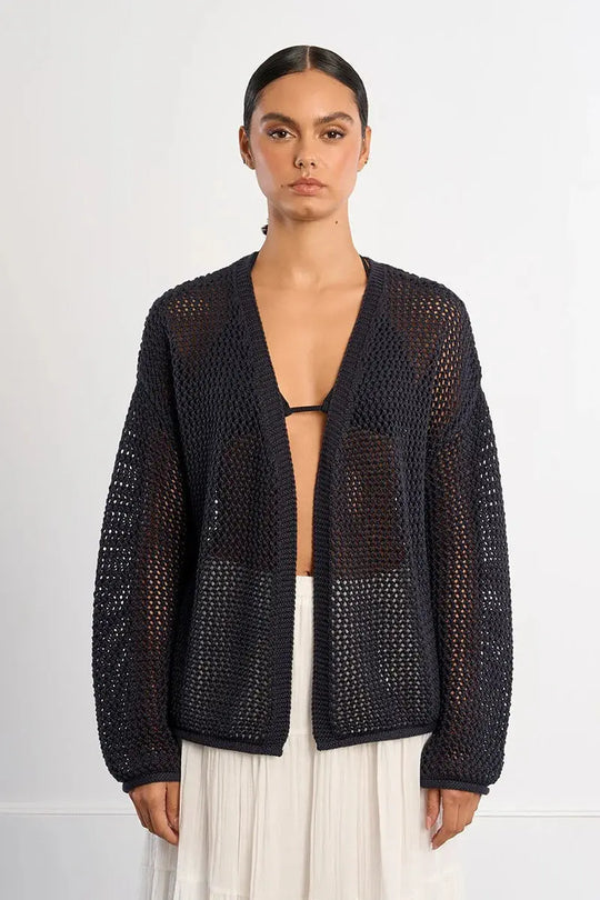 Sage Knit Cardigan - Beloved Boutique 